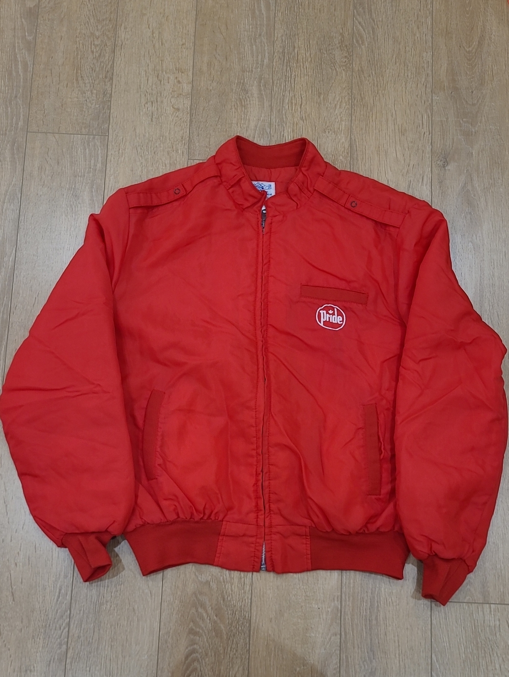 Vintage 1980s R.J. Reynolds "Pride in Tobacco" Corporate Promo Bomber Jacket